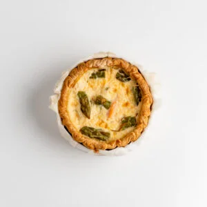 QUICHE SAUMON FUME ASPERGES