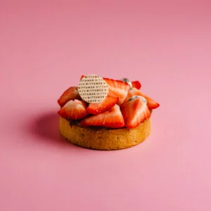 SABLE FRAISES-PISTACHE